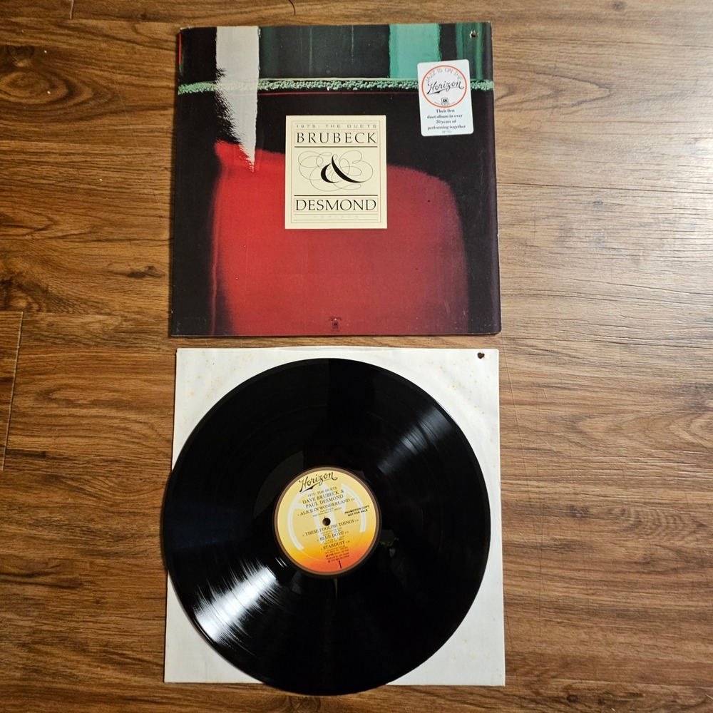 Dave Brubeck & Paul Desmond – 1975: The Duets 1975 Horizon SP-703 PROMO Vinyl LP